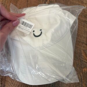 White Bucket Hat